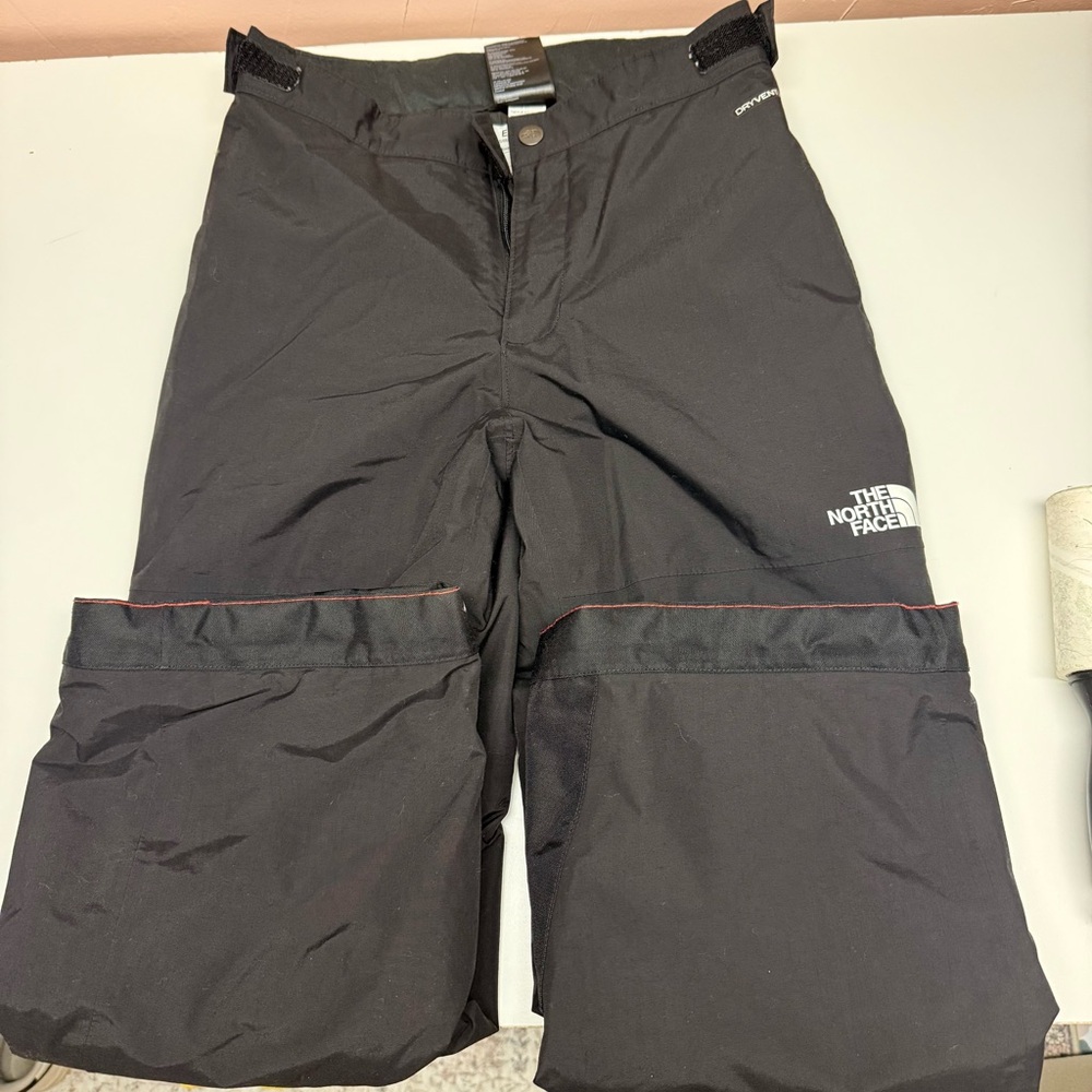 The North Face kids Black Snow Pants -  Youth Large